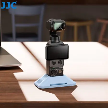 پایه رومیزی سیلیکونی ضدلغزش دوربین های Insta 360 جی جی سی مدل DM-OP3 BLUE - Image 11