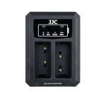شارژر دوقلو USB باتری دوربین فوجی فیلم جی جی سی مدل DCH-NPW126