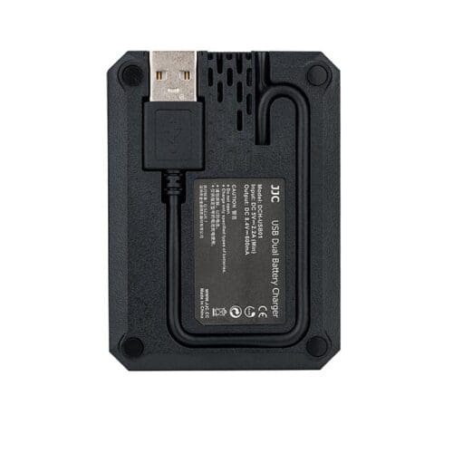 شارژر دوقلو USB باتری دوربین نیکون جی جی سی مدل DCH-ENEL15 - Image 7