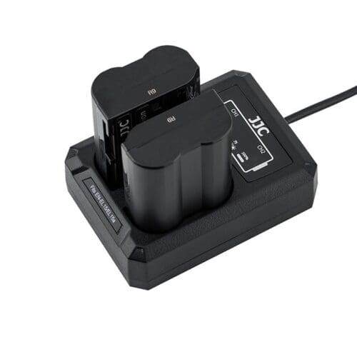 شارژر دوقلو USB باتری دوربین نیکون جی جی سی مدل DCH-ENEL15 - Image 4