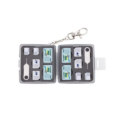 کیف محافظ سیم کارت جی جی سی مدل MC-9D