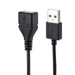 کابل افزایش طول سیم شارژر سری DCH جی جی سی مدل Cable-USBE40