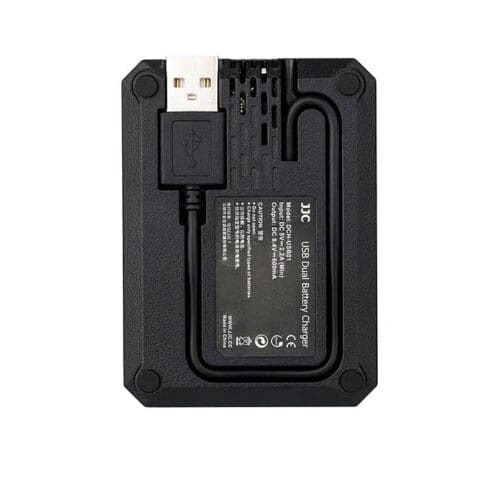 شارژر دوقلو USB باتری دوربین کنون جی جی سی مدل DCH-LPE12 - Image 2