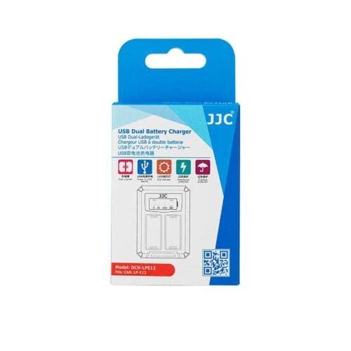 شارژر دوقلو USB باتری دوربین کنون جی جی سی مدل DCH-LPE12 - Image 9