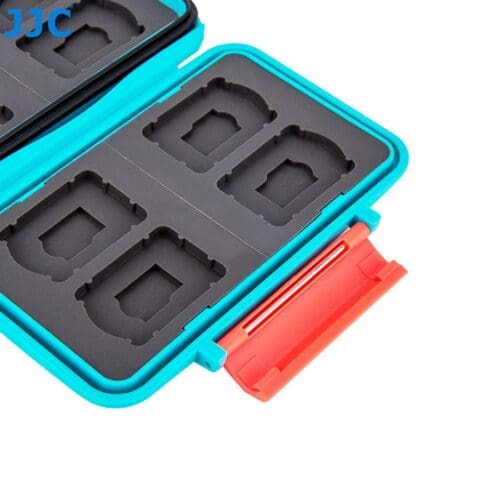 کیس محافظ کارت حافظه نینتندو سوییچ جی جی سی مدل MC-NSMSD16 Blue - Image 7