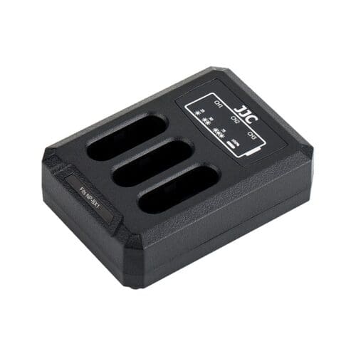 شارژر سه قلو USB باتری دوربین سونی جی جی سی مدل DCH-NPBX1T - Image 10