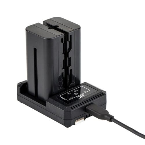 شارژر دوقلو USB باتری دوربین سونی جی جی سی مدل DCH-NPF - Image 8