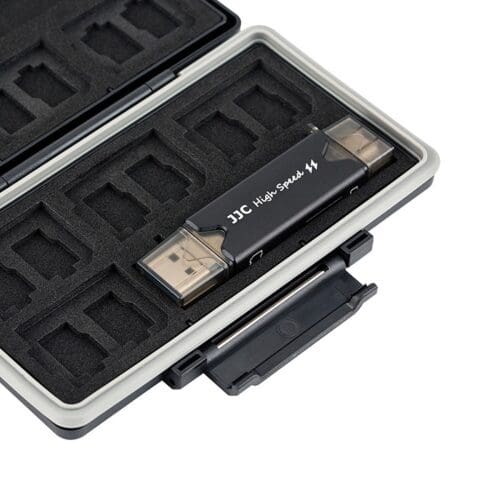 کیس محافظ کارت حافظه و کارتخوان جی جی سی مدل JCR-STS24 - Image 13