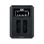 شارژر دوقلو USB باتری دوربین کنون جی جی سی مدل DCH-NB13L