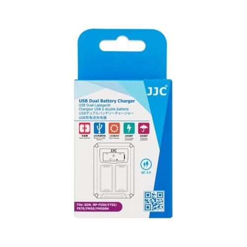 شارژر دوقلو USB باتری دوربین سونی جی جی سی مدل DCH-NPF - Image 10