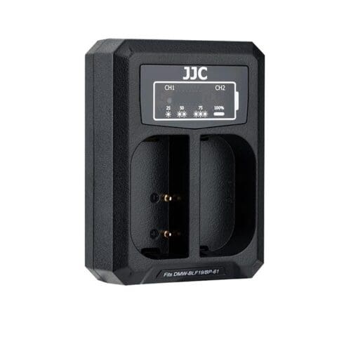 شارژر دوقلو USB باتری دوربین پاناسونیک جی جی سی مدل DCH-BLF19E - Image 3