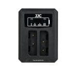 شارژر دوقلو USB باتری دوربین فوجی فیلم جی جی سی مدل DCH-NP95