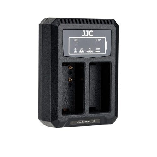 شارژر دوقلو USB باتری دوربین های لایکا، سیگما و پاناسونیک جی جی سی مدل DCH-BLC12 - Image 3