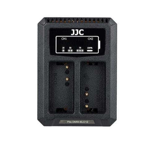 شارژر دوقلو USB باتری دوربین های لایکا، سیگما و پاناسونیک جی جی سی مدل DCH-BLC12