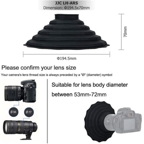 هود سیلیکونی جی جی سی مدل LH-ARL سایز 88-73 میلیمتر - Image 20