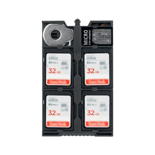 کیس محافظ حافظه و سیم کارت جی جی سی مدل SW-MCR1 Black - Image 3
