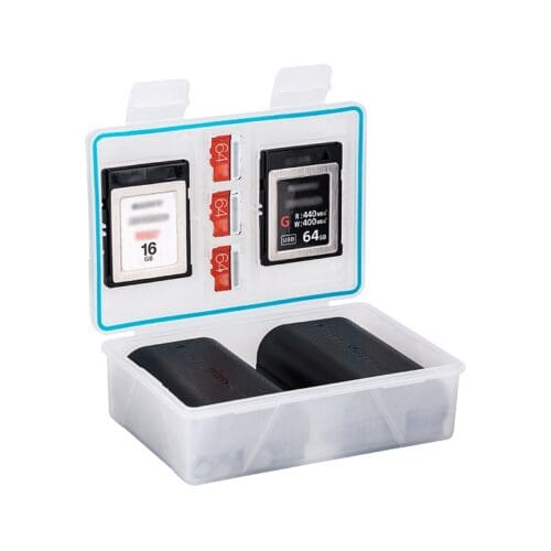 کیس محافظ باتری لیتیومی و کارت حافظه جی جی سی مدل BC-6 - Image 2