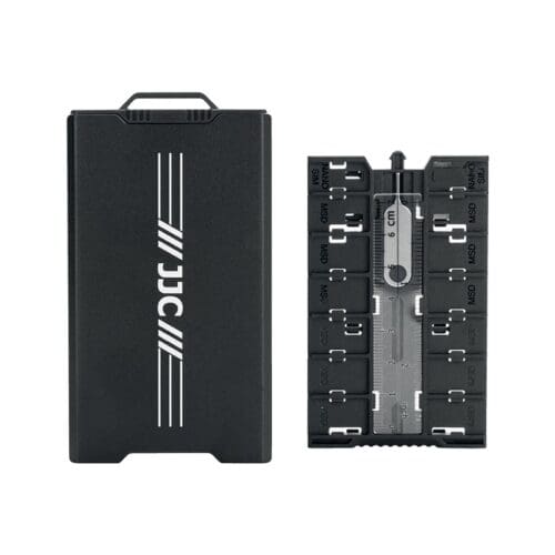 کیس محافظ حافظه و سیم کارت جی جی سی مدل SW-MCR1 Black - Image 13