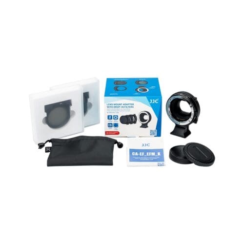 آداپتور اتوماتیک لنز کنون جی جی سی مدل CA-EF_EFM_K با فیلتر های UV,ND, CPL - Image 5