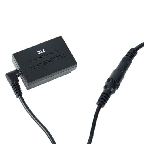 آداپتور برق AC و کیت کوپلر باتری جی جی سی مدل DCD-LPE17CNB - Image 2