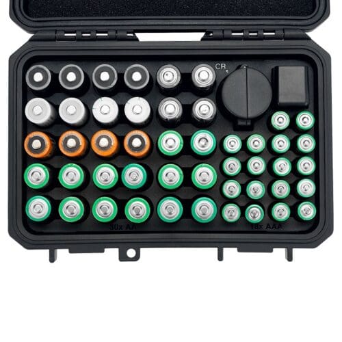 کیس نگهداری و تستر باتری کی وی مدل RBC-58ACR