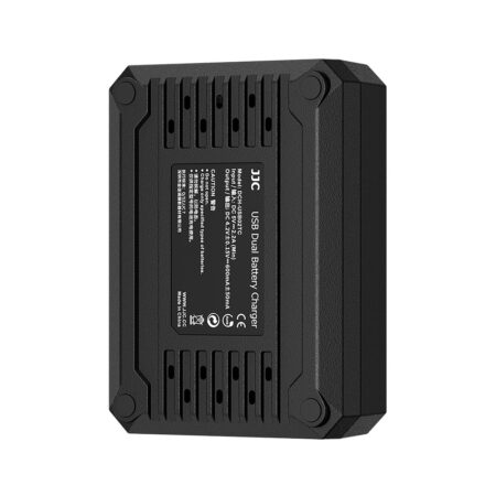 شارژر دوقلو تایپ سی باتری دوربین فوجی فیلم جی جی سی مدل DCH-95TC - Image 2