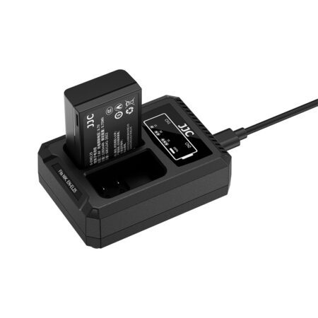 شارژر دوقلو تایپ سی باتری نیکون جی جی سی مدل DCH-EL25TC - Image 10