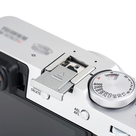 درپوش کفشک فلاش دوربین فوجی فیلم جی جی سی مدل HC-F SILVER - Image 6