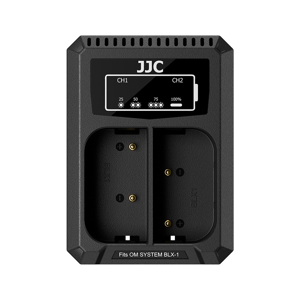 شارژر دوقلو USB باتری دوربین اولیمپوس جی جی سی مدل DCH-BLX1TC (3) شارژر دوقلو USB باتری دوربین اولیمپوس جی جی سی مدل DCH-BLX1TC - Image 1