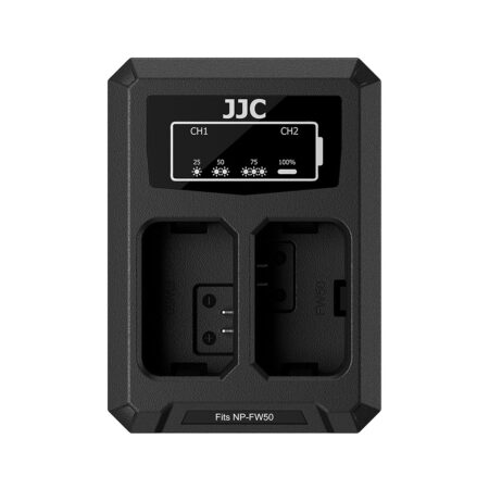 شارژر دوقلو USB باتری دوربین سونی جی جی سی مدل DCH-FW50TC