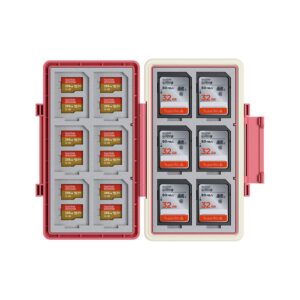 کیس محافظ کارت حافظه جی جی سی مدل JCR-SDMSD36 HPINK