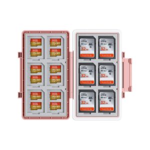 کیس محافظ کارت حافظه جی جی سی مدل JCR-SDMSD36 PINK