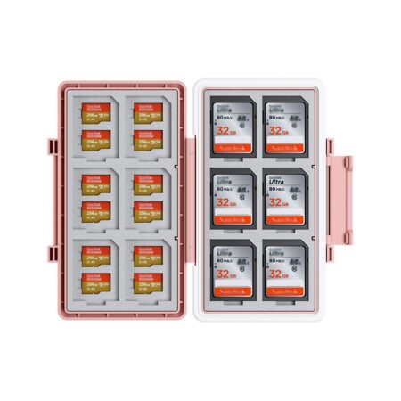 کیس محافظ کارت حافظه جی جی سی مدل JCR-SDMSD36 PINK