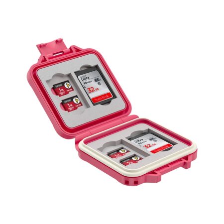 کیس محافظ کارت حافظه جی جی سی مدل MCR-ST12 HPINK - Image 8