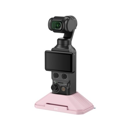 پایه رومیزی سیلیکونی ضدلغزش دوربین های Insta 360 جی جی سی مدل DM-OP3 PINK - Image 16