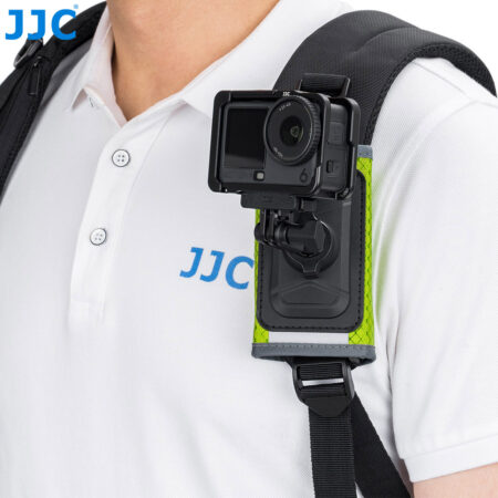 پایه نصب دوربین اکشن روی بند کوله‌ پشتی جی جی سی مدل SSCH-UN1 GREEN - Image 11