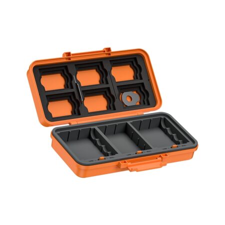 کیس محافظ باتری و حافظه جی جی سی مدل JBC-K3 ORANGE - تصویر 9